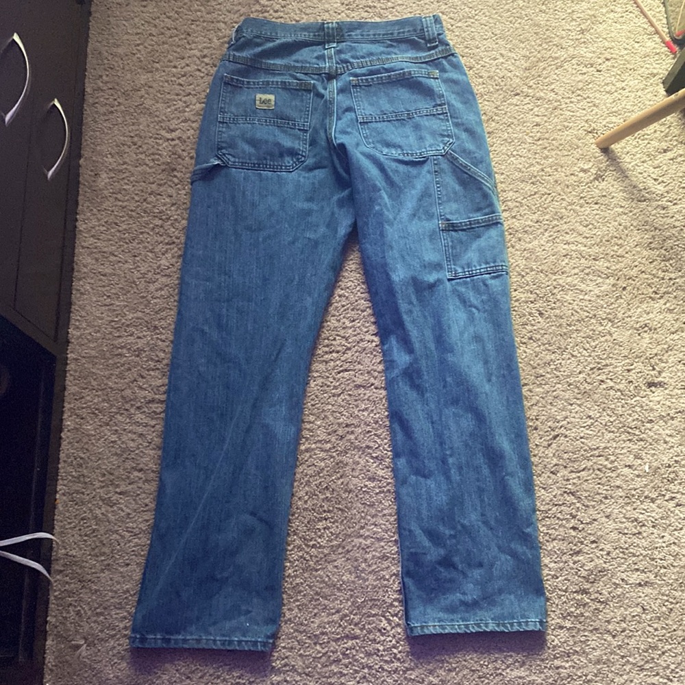 Mens lee jeans waist 31 length 32